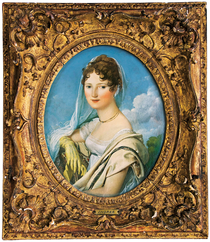  让·奥古斯特·多米尼克·安格尔 Jean Auguste Dominique Ingres ——德拉伯爵夫人肖像